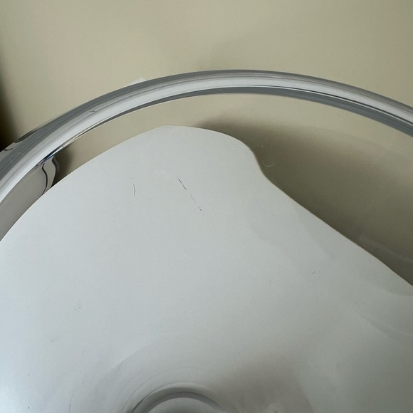 Vera Wang Illusion by Wedgwood Germany Clear Crystal Vase Frosted Base 12” - Picture 4 of 5